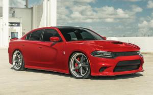 Dodge Charger SRT Hellcat on Vossen Wheels (VWS-3) 2019 года